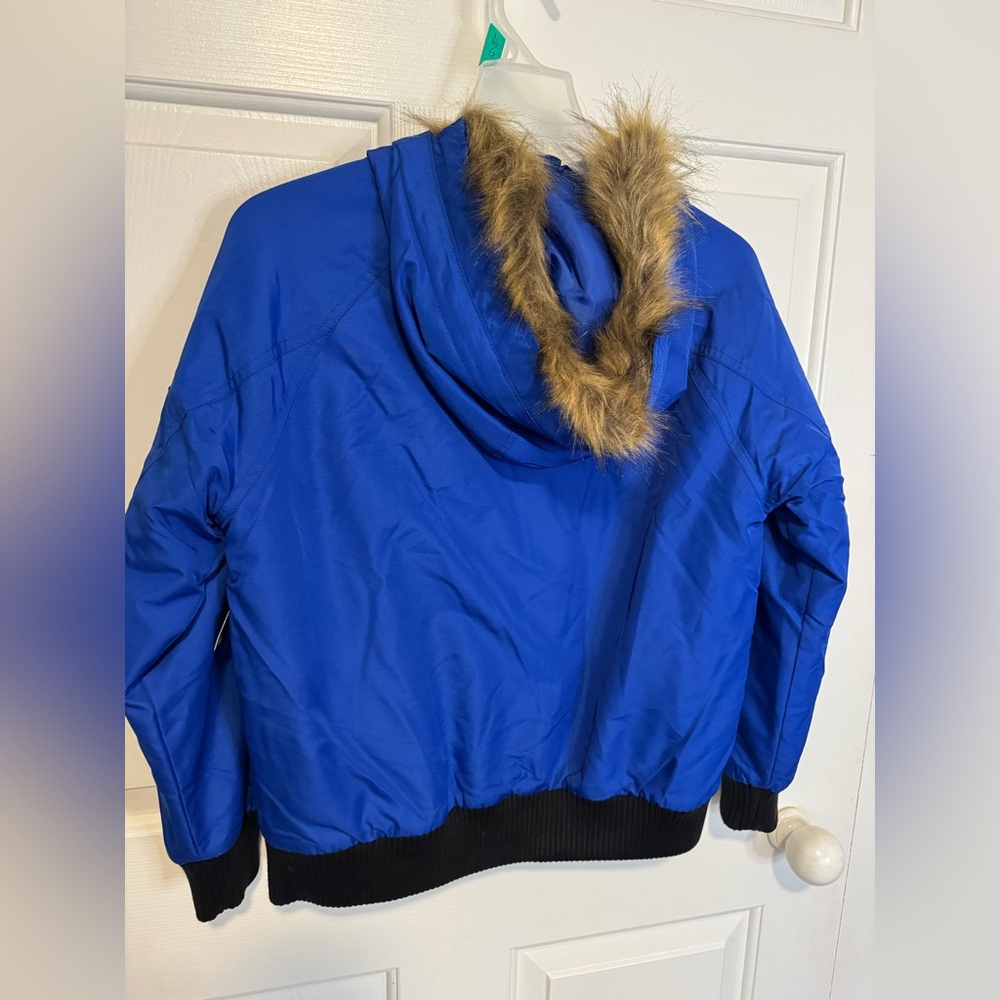 Swiss Tech Kids Bright Blue Puffer Coat - Picture 6 of 11